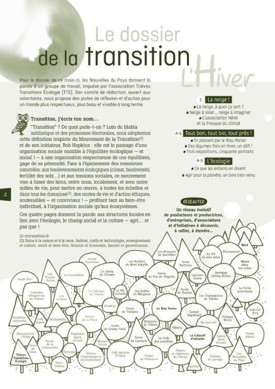 Dossier de la transition #1